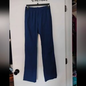 Unisex Black And Navy Blue Medical Or Cleaning Services Scrubs Bottoms